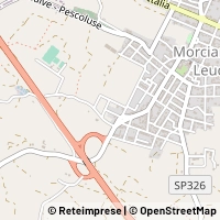 Map Morciano di Leuca