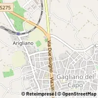 Karta Gagliano del Capo