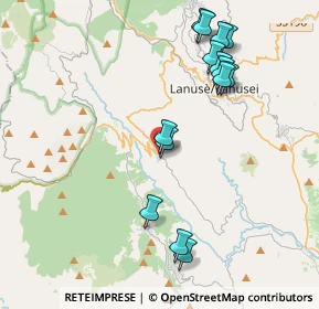 Mappa Via della Libertà, 08040 Osini NU, Italia (4.57429)
