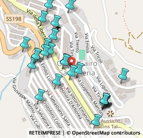 Mappa Via della Libertà, 08040 Osini NU, Italia (0.14231)