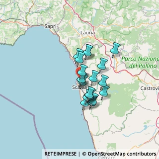 Mappa 87020 San Nicola Arcella CS, Italia (9.861)