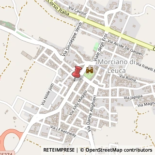 Mappa Via s. martino 31, 73040 Morciano di Leuca, Lecce (Puglia)
