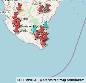 Mappa Via Don Tonino Bello, 73034 Gagliano del Capo LE, Italia (15.46824)