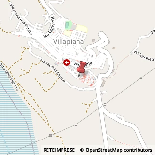 Mappa Via bernardino telesio 7, 87075 Villapiana, Cosenza (Calabria)