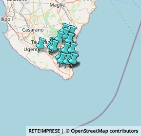 Mappa Corso Umberto I, 73034 Gagliano del Capo LE, Italia (8.4825)