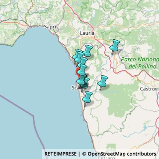 Mappa Via Marina, 87020 San Nicola Arcella CS, Italia (7.42417)