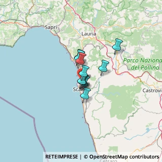 Mappa Via Marina, 87020 San Nicola Arcella CS, Italia (6.93)