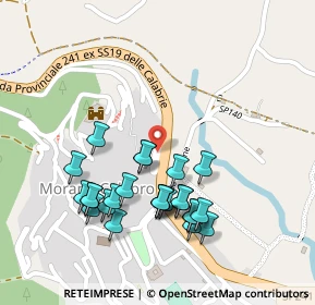 Mappa Via Giudea, 87016 Morano Calabro CS, Italia (0.24)