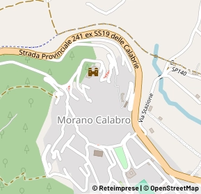 Mappa 87016 Morano Calabro CS, Italia (0.216)