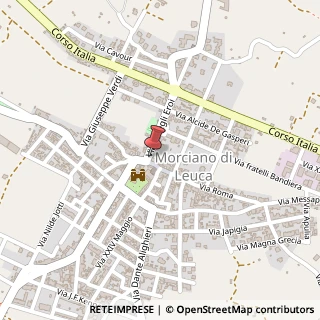 Mappa Viale degli Eroi, 2, 73040 Morciano di Leuca, Lecce (Puglia)