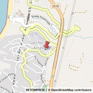 Mappa Via aldo moro, 87020 San Nicola Arcella, Cosenza (Calabria)