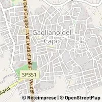 Map Gagliano del Capo
