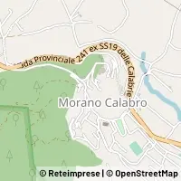 Karte Morano Calabro