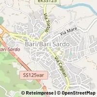 Mapa Bari Sardo