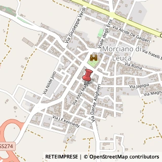 Mappa Via Repubblica, 9, 73040 Morciano di Leuca, Lecce (Puglia)
