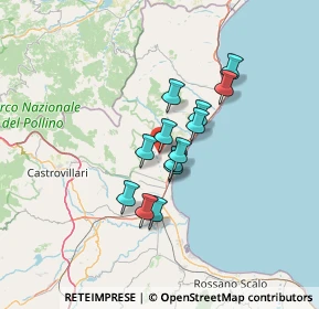 Mappa Via Mazzini, 87076 Villapiana CS, Italia (10.11615)