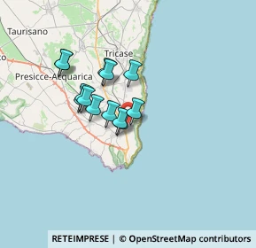 Mappa Via Lecce, 73034 Gagliano del Capo LE, Italia (5.49154)