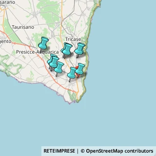 Mappa Via Lecce, 73034 Gagliano del Capo LE, Italia (5.86923)