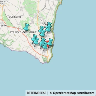 Mappa Via Lecce, 73034 Gagliano del Capo LE, Italia (4.74091)