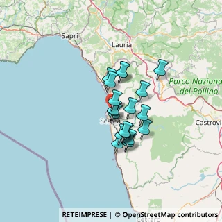 Mappa Via Nazionale, 87020 San Nicola Arcella CS, Italia (9.79)