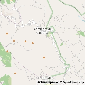 Mappa Cerchiara di Calabria