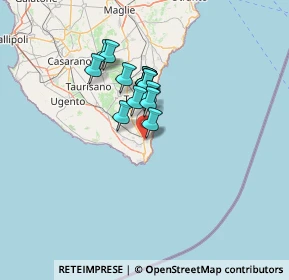 Mappa 73034 Gagliano del capo LE, Italia (10.02714)