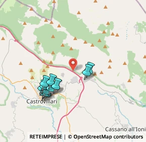 Mappa ADS FRASCINETO EST A3 KM.193+200, 87010 Castrovillari CS, Italia (3.91769)
