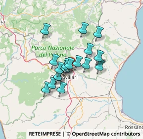 Mappa ADS FRASCINETO EST A3 KM.193+200, 87010 Castrovillari CS, Italia (10.4595)