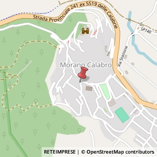 Mappa Piazza Maddalena, 37, 87016 Morano Calabro, Cosenza (Calabria)
