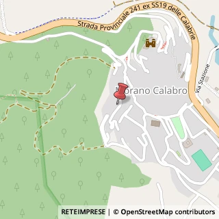 Mappa Via Salita Ficarazzi, 12, 87016 Morano Calabro CS, Italia, 87016 Morano Calabro, Cosenza (Calabria)