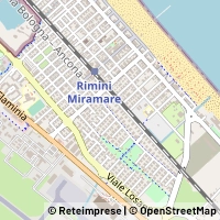 Kaart Rimini