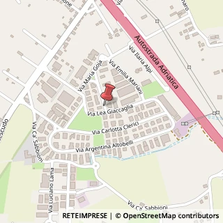 Mappa Via Maria Giudice,  1, 47900 Rimini, Rimini (Emilia Romagna)