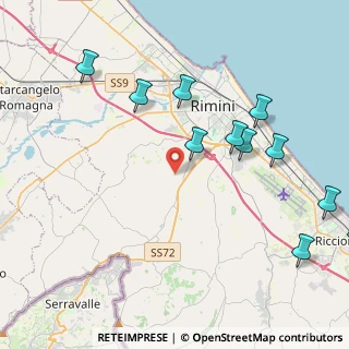 Mappa Via Castellaccio, 47923 Rimini RN, Italia (5.06273)
