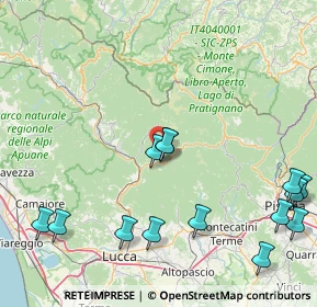 Mappa Località la Vigna, 55022 Bagni di Lucca LU, Italia (21.64571)
