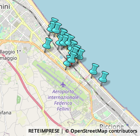 Mappa Viale Ginevra, 47924 Rimini RN, Italia (1.1195)