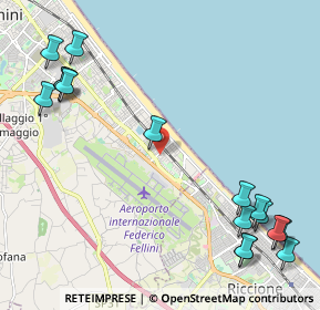 Mappa Viale Costantinopoli, 47924 Rimini RN, Italia (3.01813)