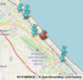 Mappa Viale Ginevra, 47924 Rimini RN, Italia (1.72909)