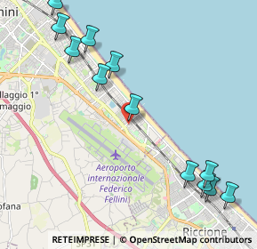 Mappa Viale Costantinopoli, 47924 Rimini RN, Italia (2.665)