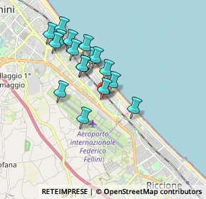 Mappa Viale Ginevra, 47924 Rimini RN, Italia (1.63235)