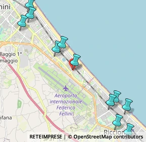 Mappa Viale Ginevra, 47924 Rimini RN, Italia (2.89182)