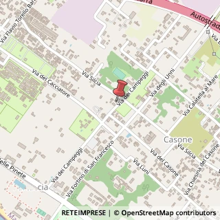 Mappa Via dei Campeggi, 15-19, 54100 Massa, Massa-Carrara (Toscana)