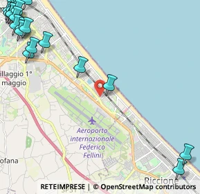 Mappa Viale Costantinopoli, 47924 Rimini RN, Italia (3.851)
