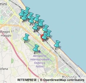 Mappa Viale Costantinopoli, 47924 Rimini RN, Italia (1.59941)