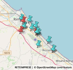 Mappa Viale Costantinopoli, 47924 Rimini RN, Italia (2.75667)