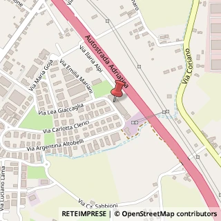 Mappa Via Lea Giaccaglia, 38, 47924 Rimini, Rimini (Emilia Romagna)