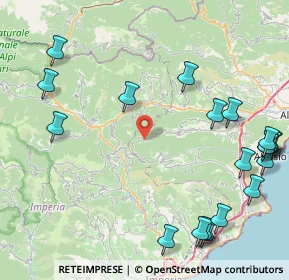 Mappa SP 6, 17033 Casanova Lerrone SV, Italia (11.654)