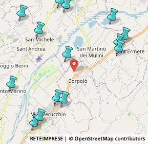 Mappa Via Baracchi, 47923 Rimini RN, Italia (2.93733)