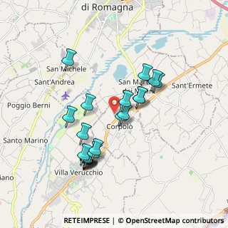 Mappa Via Baracchi, 47923 Rimini RN, Italia (1.709)