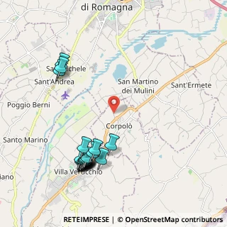 Mappa Via Baracchi, 47923 Rimini RN, Italia (2.4415)