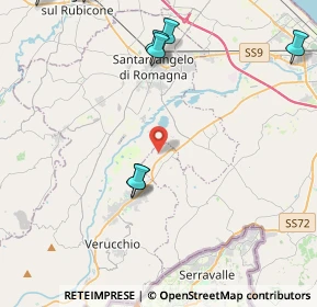 Mappa Via Baracchi, 47923 Rimini RN, Italia (6.6775)